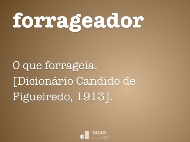 forrageador