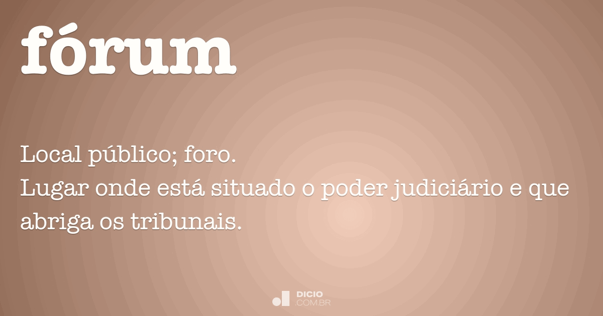 Fórum