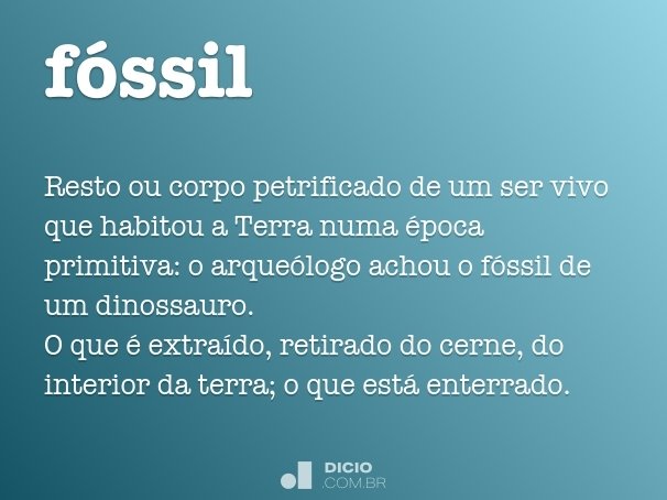 fóssil