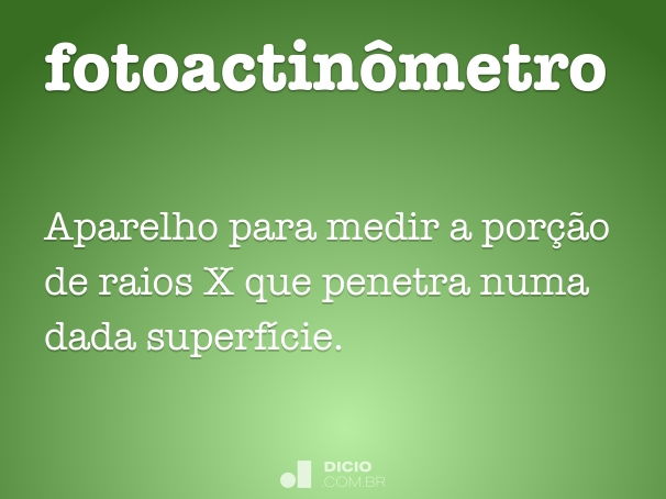 fotoactinômetro