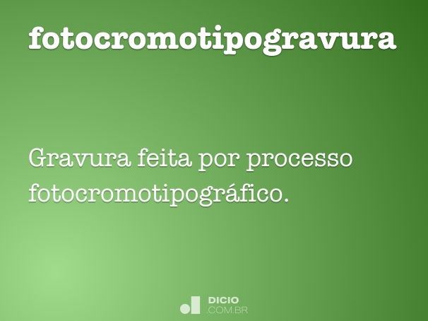 fotocromotipogravura