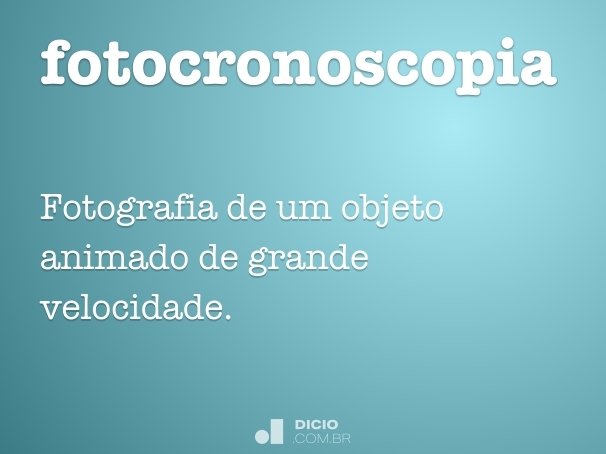 fotocronoscopia