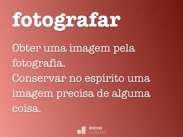 fotografar