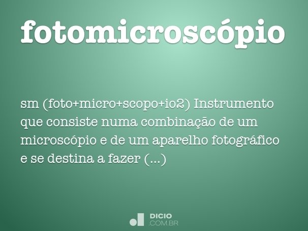 fotomicroscópio