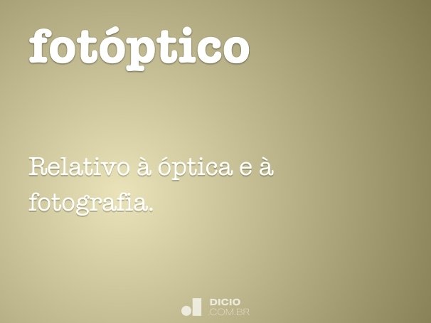 fotóptico