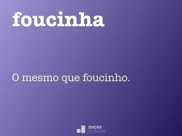 foucinha