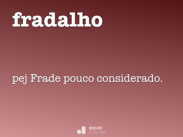 fradalho