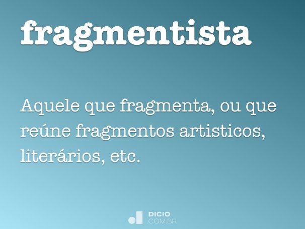 fragmentista