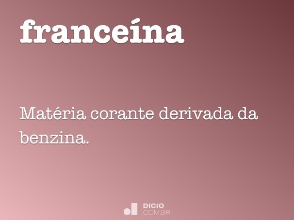 franceína
