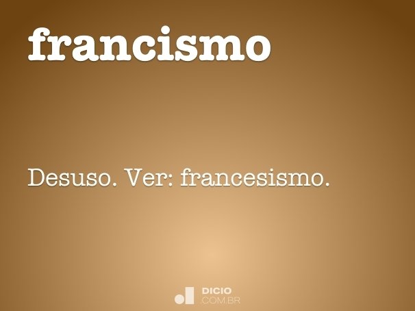 francismo