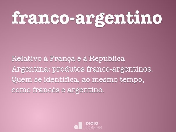 franco-argentino