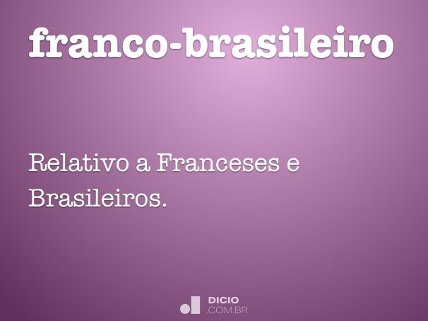 franco-brasileiro