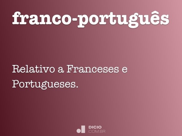 franco-português