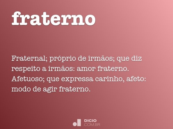 fraterno