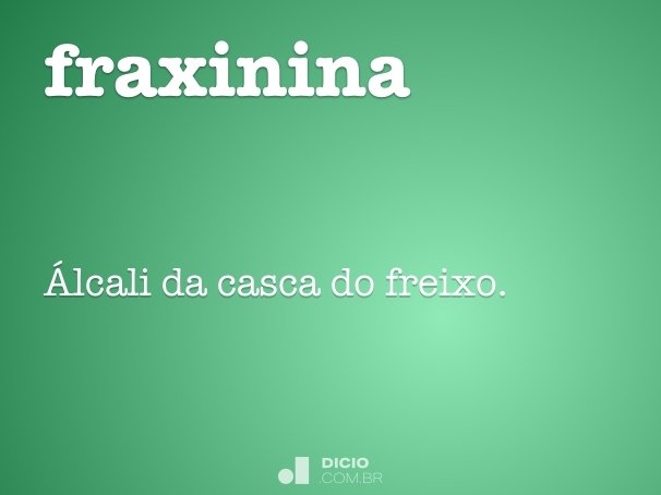 fraxinina