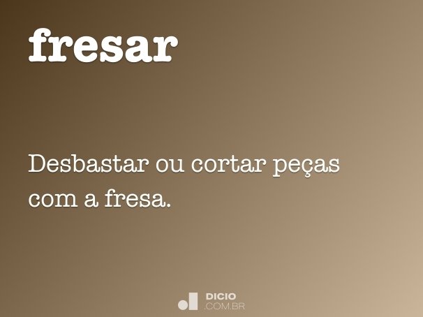 fresar