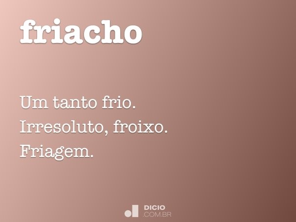friacho