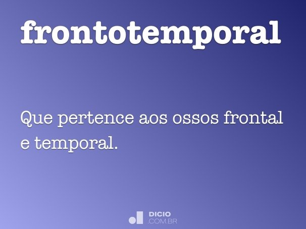 frontotemporal