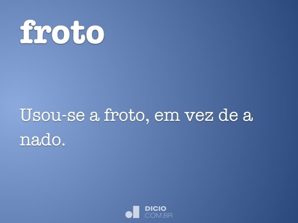 froto