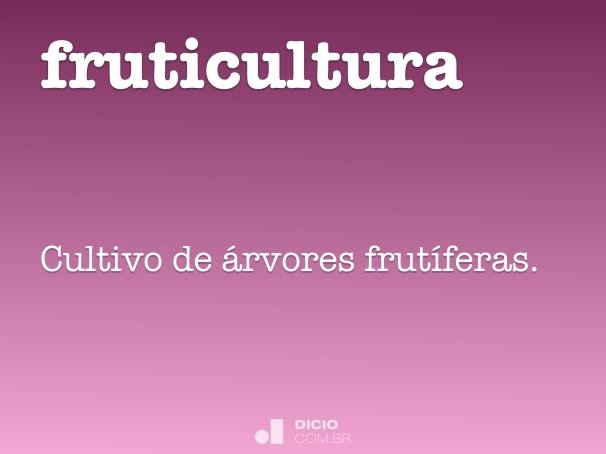 fruticultura