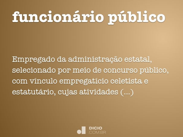 Conceito de Funcionário Público paras Fins Penais, EAD