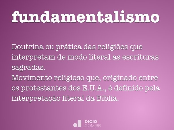 fundamentalismo