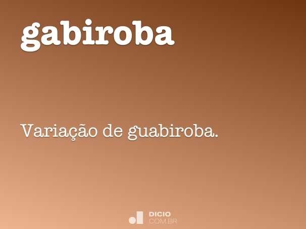 gabiroba