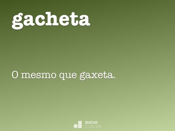 gacheta