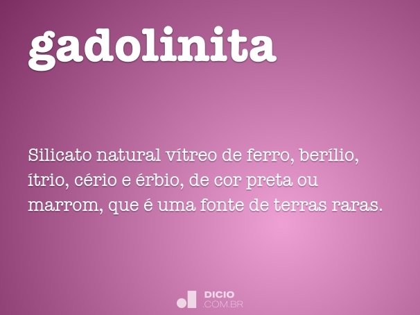 gadolinita