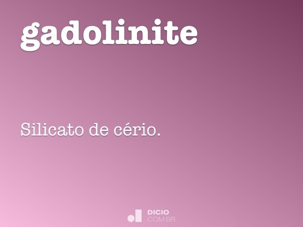 gadolinite