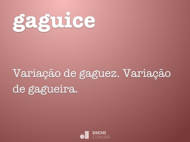 gaguice