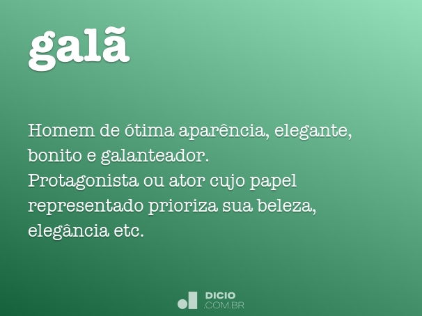 Significado do nome Gal - Dicionário de Nomes Próprios