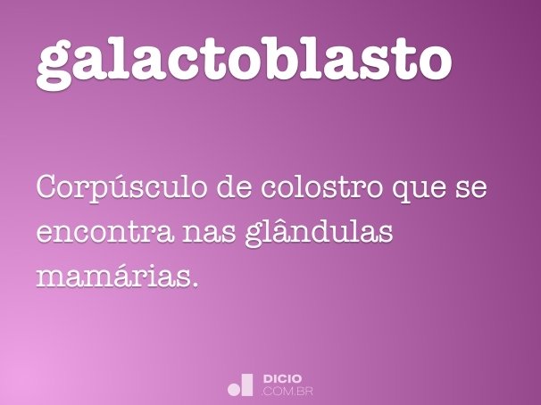 galactoblasto