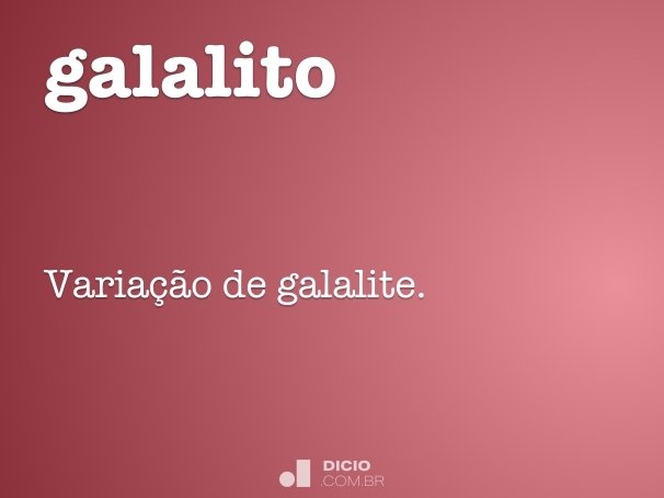 galalito