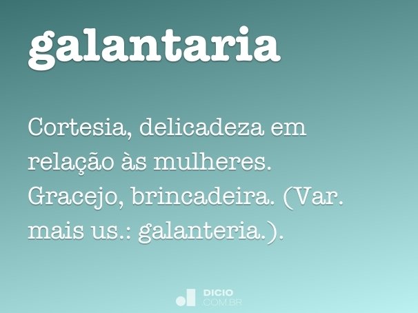 galantaria