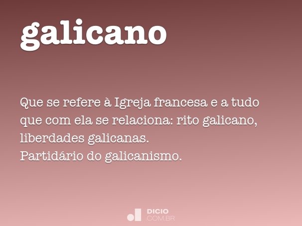 galicano