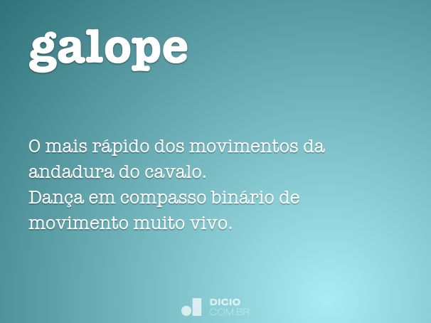 galope