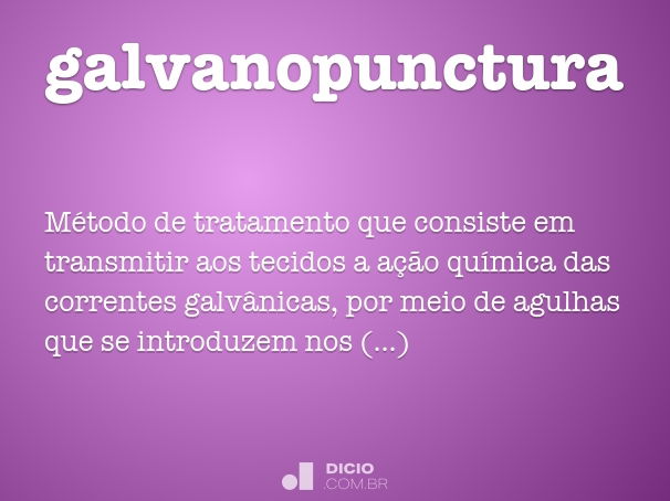 galvanopunctura