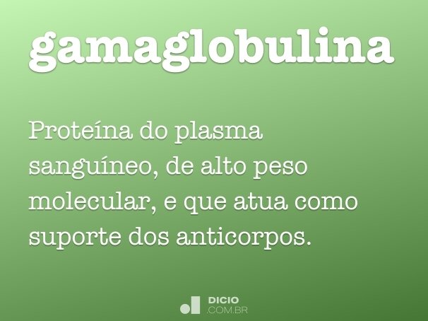 gamaglobulina