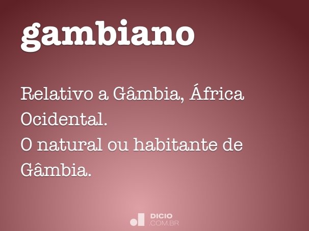 gambiano