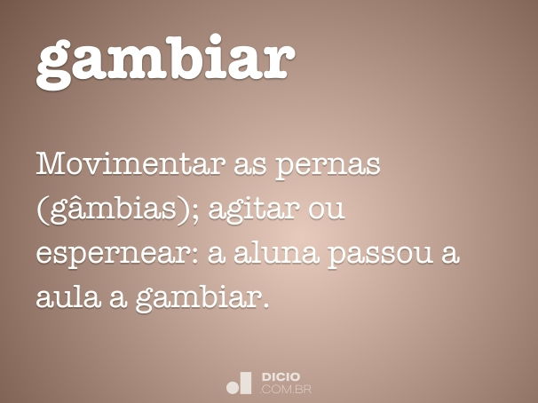 gambiar