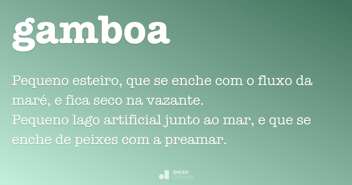 Gambito - Dicio, Dicionário Online de Português