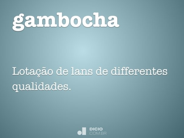 gambocha