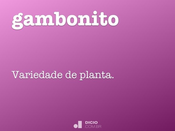 gambonito