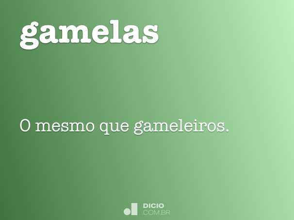 gamelas