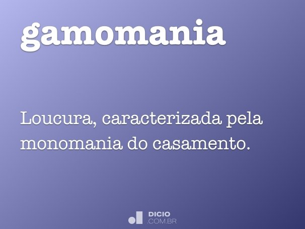 gamomania