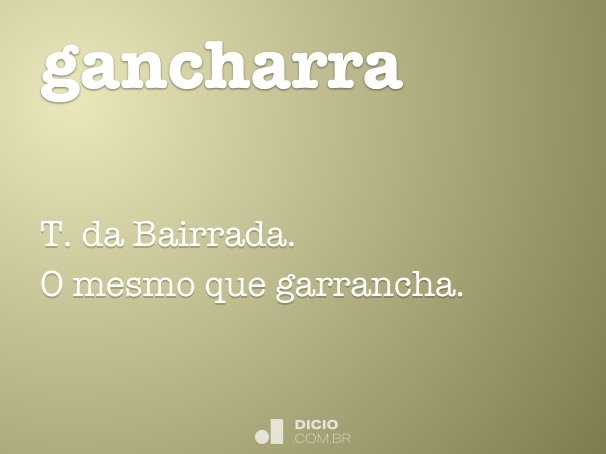 gancharra