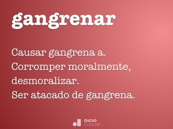 gangrenar