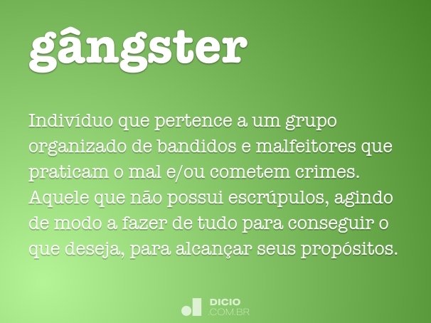 gângster