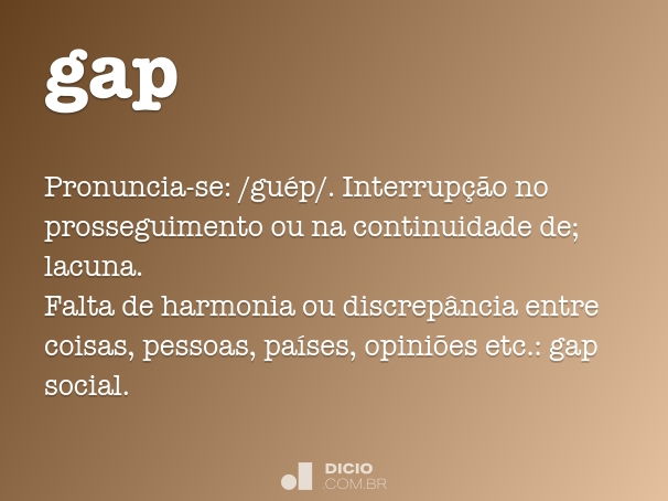 gap que significa